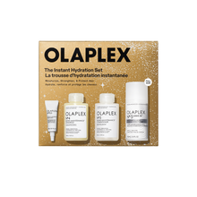 Cargar imagen en el visor de la galería, Caja de kit The Instant Hydration Set Olaplex vista frontal