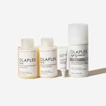 Cargar imagen en el visor de la galería, Kit olaplex TheInstant Hydration Set_Productproductos N°4, N°5 N° 0.5 y N° 5 leave in