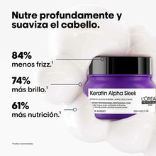 Cargar imagen en el visor de la galería, L'Oréal Professionnel Keratin Alpha Sleek Mascarilla 250ml