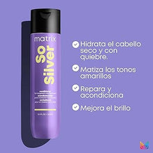 Cargar imagen en el visor de la galería, Acondicionador Total Results So Silver 300ml