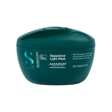 Cargar imagen en el visor de la galería, Alfaparf Milano Semi di Lino Reparative Light Mask 200ml Mascarilla Reparadora para Cabello Fino Dañado y Debilitado