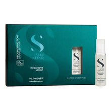 Cargar imagen en el visor de la galería, Alfaparf Milano Semi di Lino Reparative Loción Reparadora 6x13ml tratamiento intensivo para reconstrucción de cabello dañado