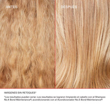 Cargar imagen en el visor de la galería, antes y depsues d eutilizar olaplex n°4 y n°5