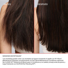 Cargar imagen en el visor de la galería, antes y depsues d eutilizar olaplex n°4 y n°5