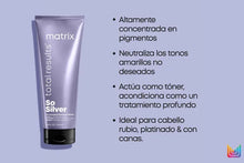 Cargar imagen en el visor de la galería, Mascarilla Total Results So Silver 200ml