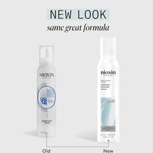 Cargar imagen en el visor de la galería, Nioxin Bodifying Foam, Mousse de Fijación Flexible, Anticaída, Anti-frizz 200 ml