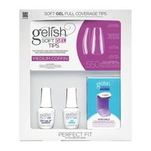 Cargar imagen en el visor de la galería, KIT GELISH SOFT GEL MEDIUM COFFIN 1120073
