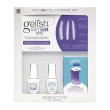 Cargar imagen en el visor de la galería, KIT GELISH SOFT GEL MEDIUM ROUND 1120072