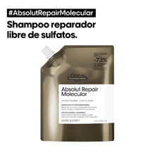 Cargar imagen en el visor de la galería, L'Oréal ProfessionnelAbsolut Repair Molecular Shampoo Refill 500ml