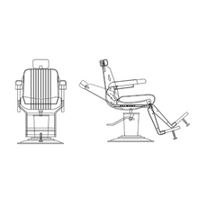 Cargar imagen en el visor de la galería, Silla barbería 225-R Apollo 2 by Takara Belmont