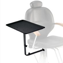 Cargar imagen en el visor de la galería, Charola Metálica Giratoria para Silla Corte y Barbero Letmex BM200