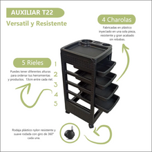 Cargar imagen en el visor de la galería, Carrito Auxiliar Multifuncional T22 Letmex