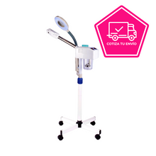 Cargar imagen en el visor de la galería, Vaporizador Facial Ozono Con Lupa Y Luz Led Bm3058 Letmex