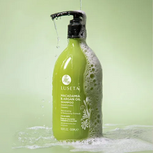 Cargar imagen en el visor de la galería, Shampoo Luseta Macadamia & Argan Oil 500 ml | Nutrición y Suavidad