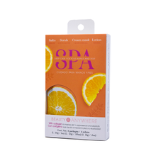 Cargar imagen en el visor de la galería, Kit Spa Manicura y Pedicura Naranja 4 Sobres