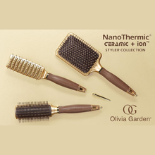 Cargar imagen en el visor de la galería, Olivia Garden NanoThermic Styler Vent Cepillo para Cabello