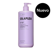 Cargar imagen en el visor de la galería, Olaplex No. 4P Bond Shampoo Tonificante Potenciador de Rubios 1000ml (Nueva Presentación)