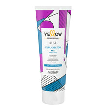 Cargar imagen en el visor de la galería, Yellow Style Curl Creator Crema para Rizos 250ml define ondas con protección térmica y control de frizz profesional