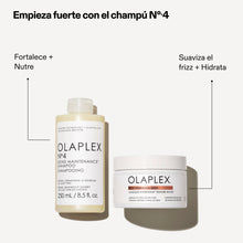 Cargar imagen en el visor de la galería, bote Olaplex N°4 y mascarilla RICH HYDRATION MASK 200 ml
