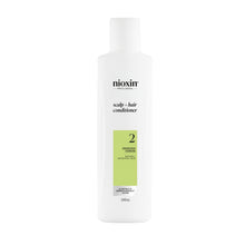 Cargar imagen en el visor de la galería, Nioxin Sistema #2 Acondicionador Anticaída 300 ml para cabello natural con adelgazamiento avanzado de la raíz a las puntas