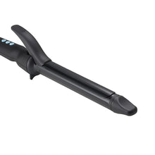 Cargar imagen en el visor de la galería, Rizadora Bio Ionic Long Barrel Styler 1 pulgada detalle de tenaza