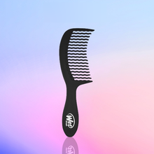 Cargar imagen en el visor de la galería, Wet Brush Detangling Comb Black Peine para Desenredar