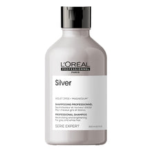 Cargar imagen en el visor de la galería, L'Oréal Professionnel Serie Expert Silver Shampoo 300ml Matizador de Canas y Cabello Rubio