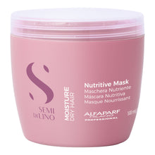 Cargar imagen en el visor de la galería, Alfaparf Milano Semi di Lino Moisture Mascarilla Hidratante 500ml tratamiento nutritivo para cabello seco y deshidratado