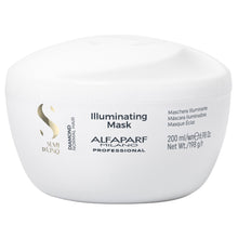 Cargar imagen en el visor de la galería, Alfaparf Milano Semi di Lino Diamond Illuminating Mascarilla 200ml tratamiento intensivo para un brillo de diamante natural