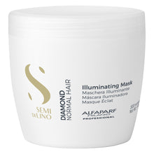 Cargar imagen en el visor de la galería, Alfaparf Milano Semi di Lino Diamond Illuminating Mascarilla 500ml tratamiento intensivo para brillo extremo en cabello normal