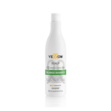 Cargar imagen en el visor de la galería, Yellow Scalp Balance Shampoo 500ml regulador de sebo para cuero cabelludo graso con rambután y bayas de enebro
