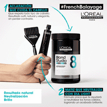 Cargar imagen en el visor de la galería, L'Oréal Professionnel Blond Studio 8 Polvo Decolorante Multi-Techniques 50g