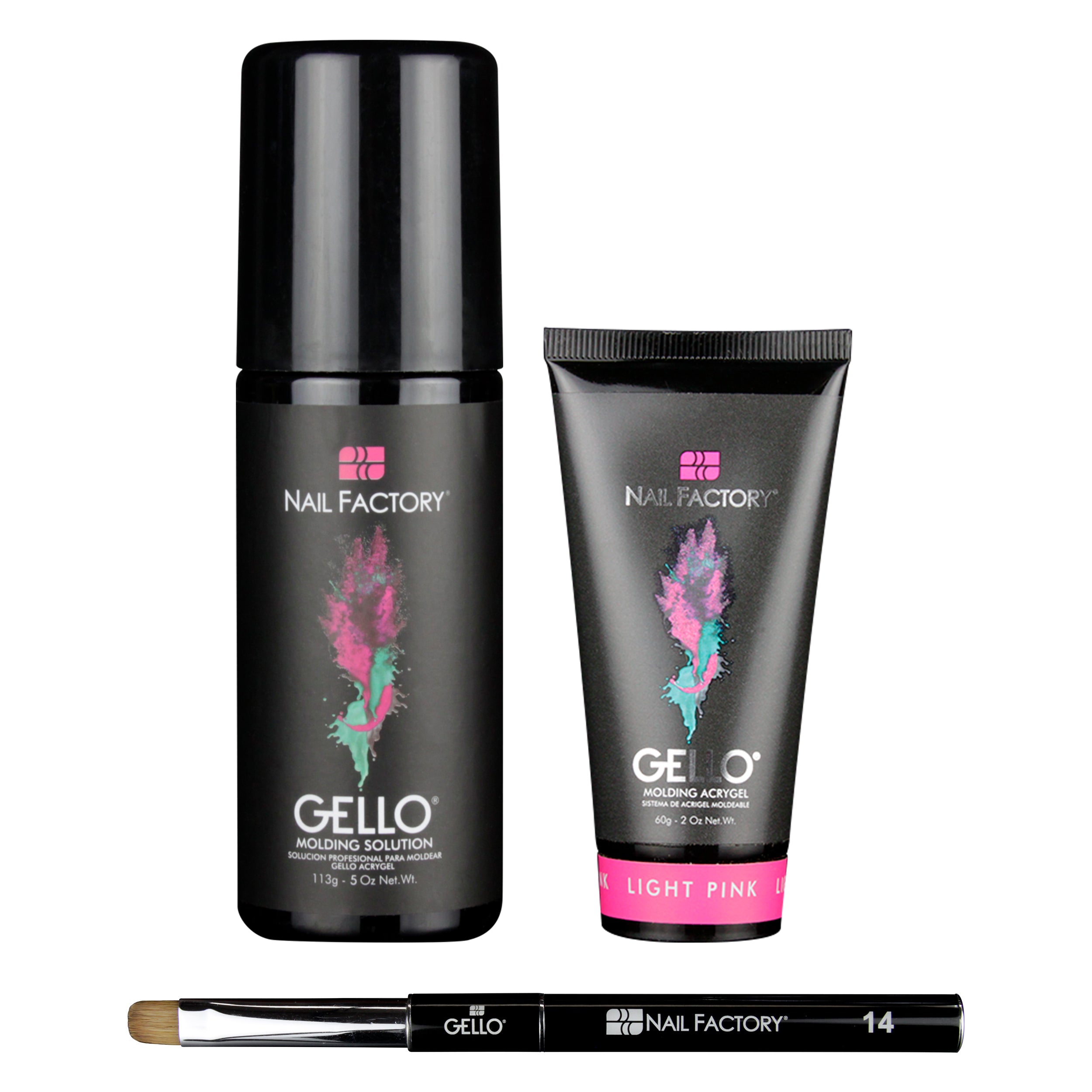 Pack Acrigel Molding Gel By Nail Factory 3pzas Gello
