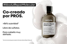 Cargar imagen en el visor de la galería, Shampoo Serie Expert Absolut Repair Molecular 500ml
