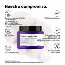 Cargar imagen en el visor de la galería, L'Oréal Professionnel Keratin Alpha Sleek Mascarilla 500ml
