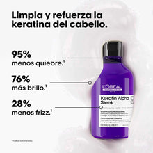 Cargar imagen en el visor de la galería, L'Oréal Professionnel Keratin Alpha Sleek Shampoo 300ml
