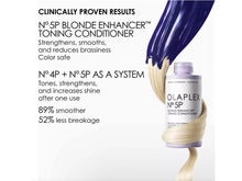 Cargar imagen en el visor de la galería, No.5P Bond Acondicionador Tonificante Potenciador de Rubios 1000ml
