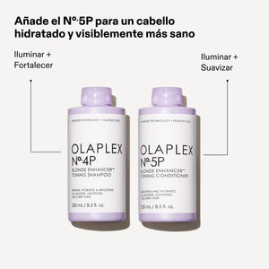 No. 4P Bond Shampoo Tonificante Potenciador de Rubios 250ml