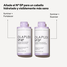Cargar imagen en el visor de la galería, Olaplex No. 4P Bond Shampoo Tonificante Potenciador de Rubios 250ml
