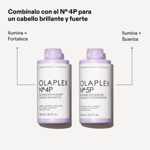 No.5P Bond Acondicionador Tonificante Potenciador de Rubios 250ml