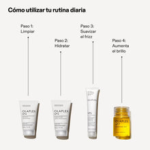 Cargar imagen en el visor de la galería, Rutina diaria de olaplex,  kit The Mini Essentials Set, incluye olaple n°4, n°5, n°7, n°6 
