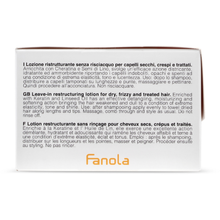 Cargar imagen en el visor de la galería, Fanola Leave-In Restructuring Lotion Locion Reestructurante 12ml x 12pz
