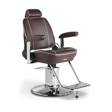 Cargar imagen en el visor de la galería, Sillón Barbero modelo Sportsman by Takara Belmont Color Chocolate AB-GT1
