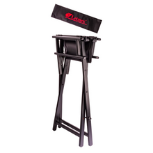 Cargar imagen en el visor de la galería, Silla Maquillaje Tipo Director KSC-02 Letmex Negra Plegable
