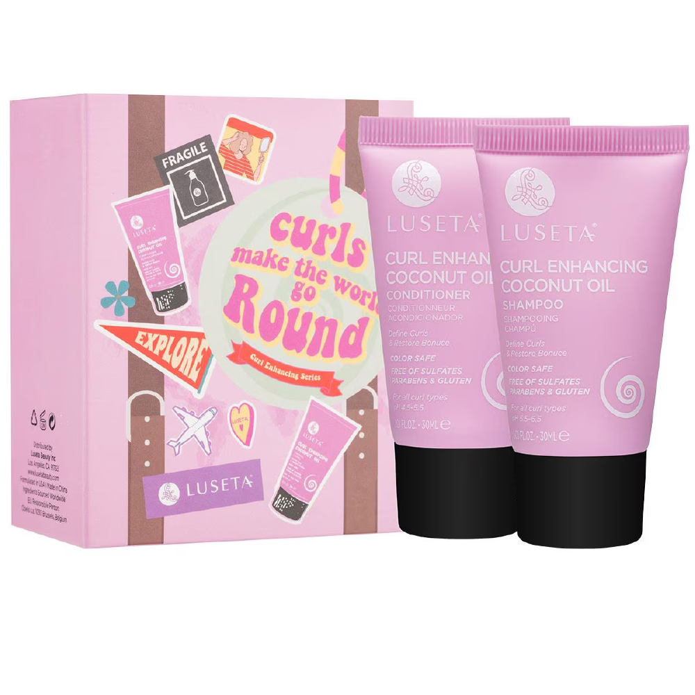 Curl Enhancing Coconut Oil Travel Set 2 x 1.01oz