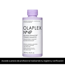 Cargar imagen en el visor de la galería, No. 4P Bond Shampoo Tonificante Potenciador de Rubios 250ml
