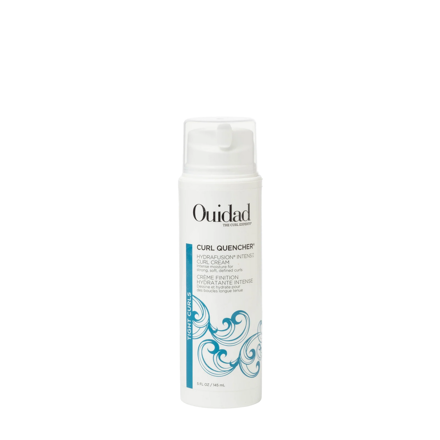 Crema Ouidad Curl Quencher Hydrafusion 150ml para definir e hidratar rizos.