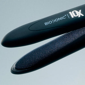 Plancha Bio Ionic Luxe 10X 1 pulgada detalle en placas