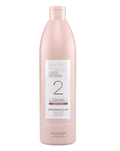 Cargar imagen en el visor de la galería, Alfaparf Milano Lisse Design Smoothing Fluid Tratamiento de Alisado Profesional 500ml para un cabello liso y sin frizz
