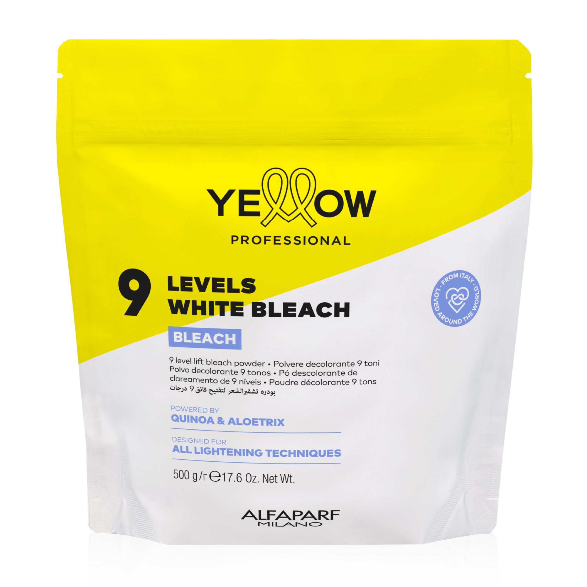 Yellow Bleach 9 Levels Polvo Decolorante 500g